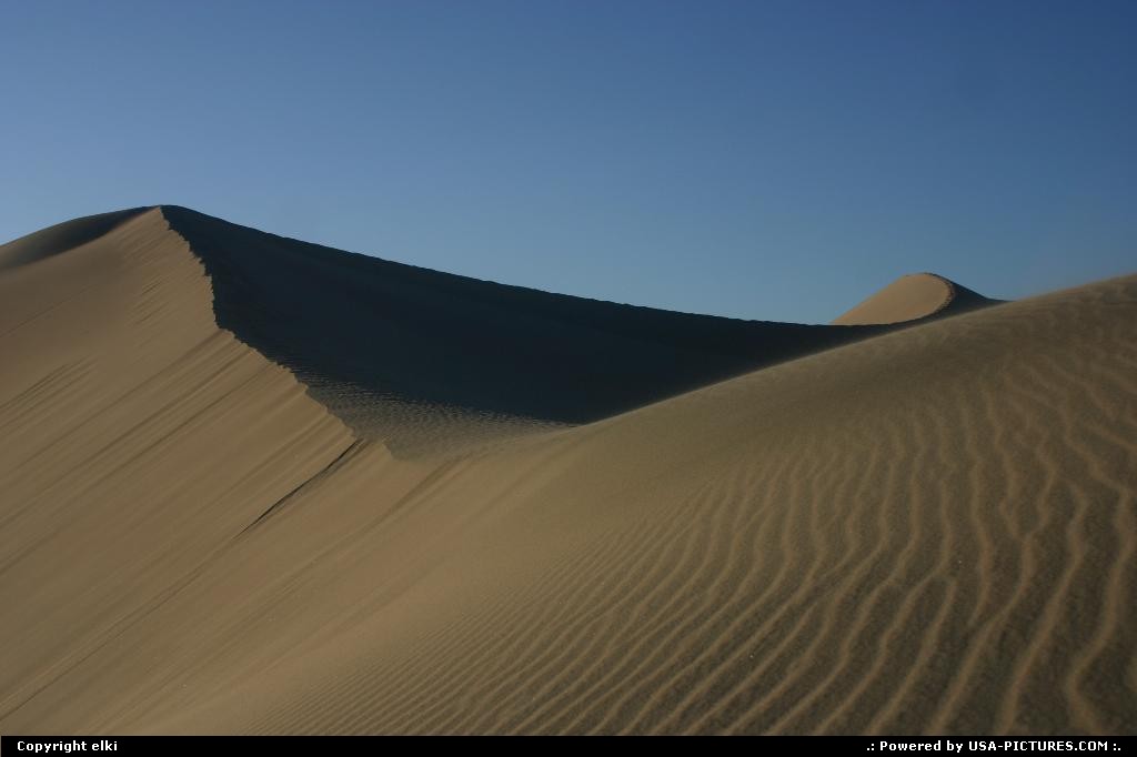 Picture by elki:  California Death Valley Sand Dunes Death Valley Valle de la mort sand dunes