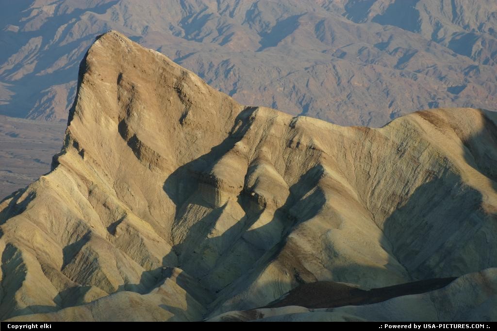 Picture by elki:  California Death Valley Zabriskie Point Death Valley Valle de la mort Zabriskie Point