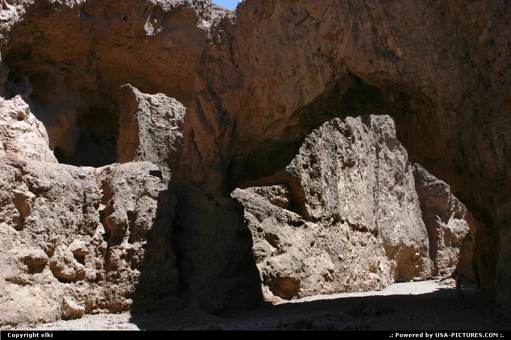 Picture by elki:  California Death Valley Natural Bridge natural bridge Death Valley