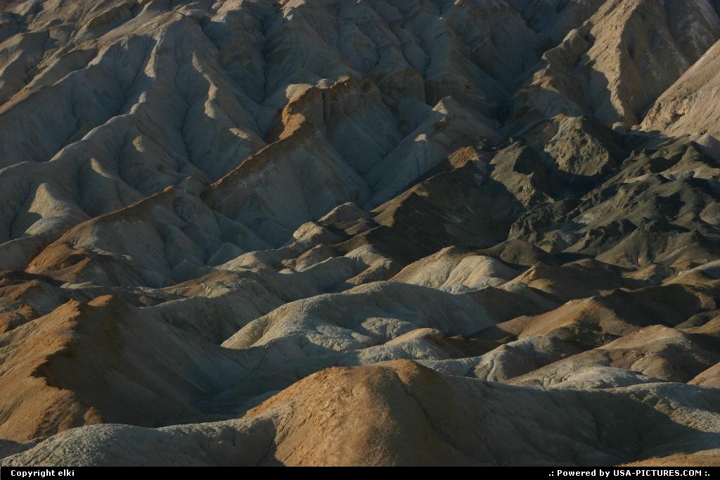 Picture by elki:  Californie Death Valley  Death valley Valle de la mort