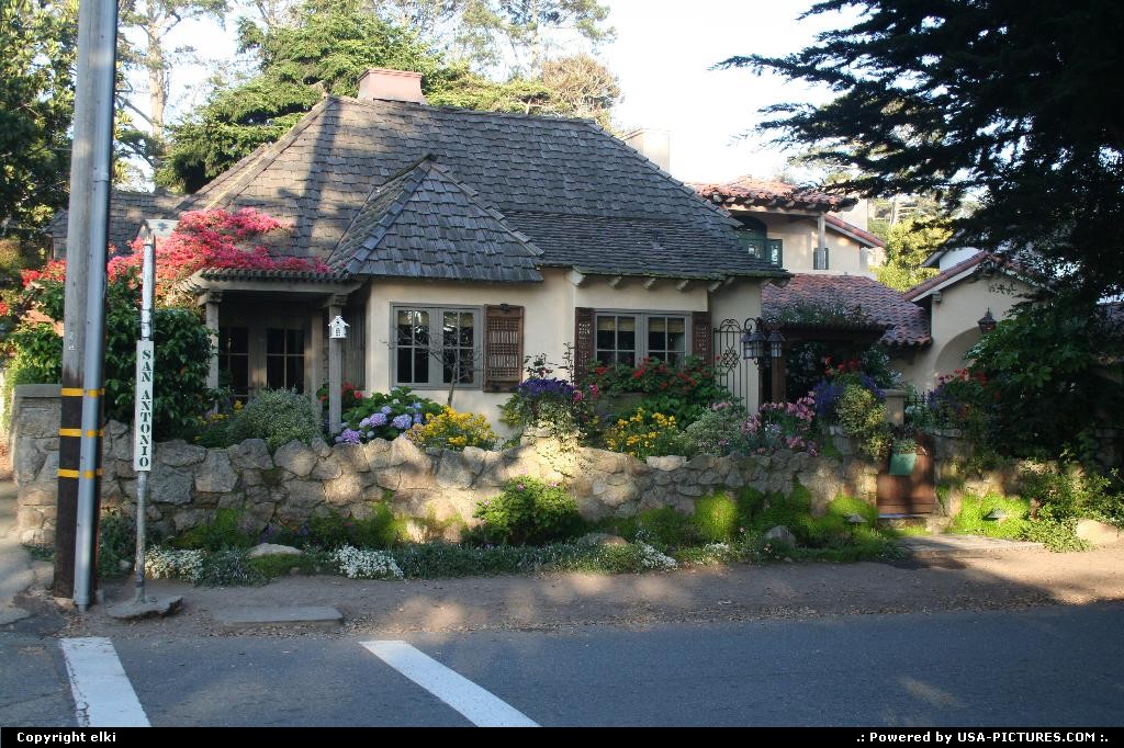 Picture by elki: Carmel Valley Californie   carmel cottage