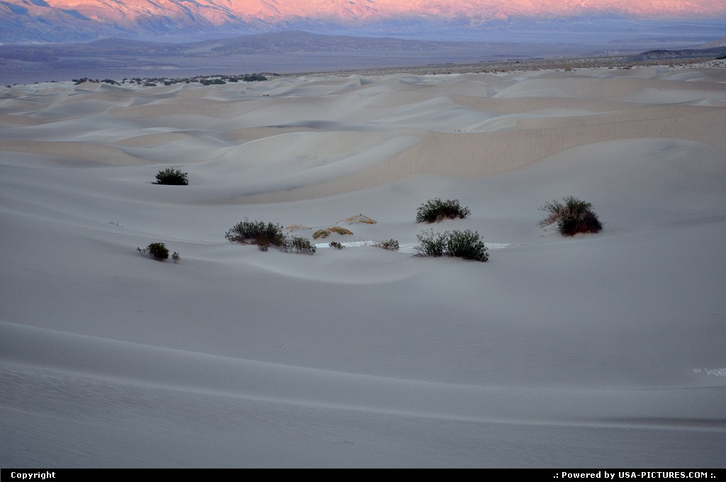 Picture by elki:  Californie Death Valley Sand Dunes death valley sand dunes