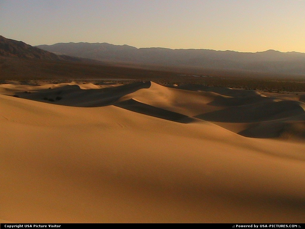 Picture by USA Picture Visitor:  California Death Valley  dune, sand, desert