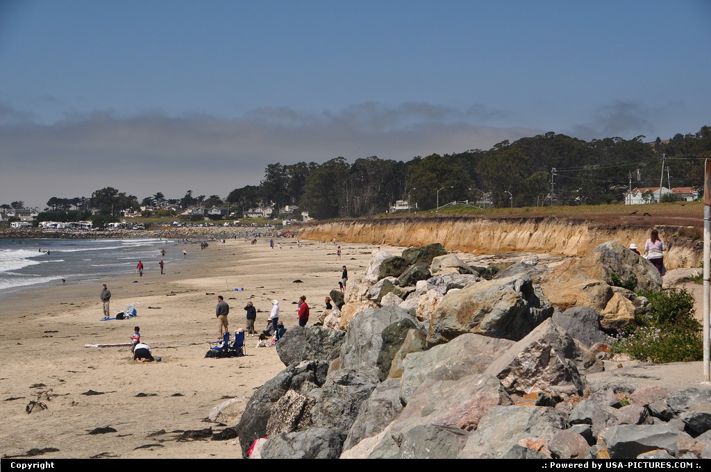Picture by WestCoastSpirit: Half Moon Bay California   beach, sun, surf, kite, sun bathing