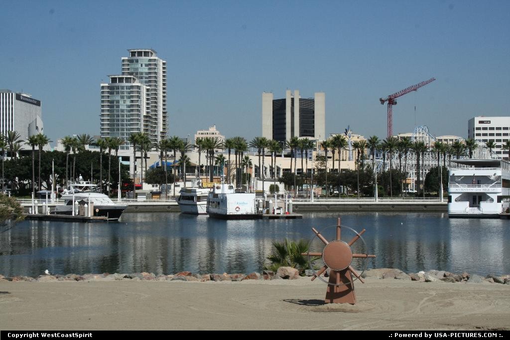 Picture by WestCoastSpirit: Long Beach California   beach, sea, harbor