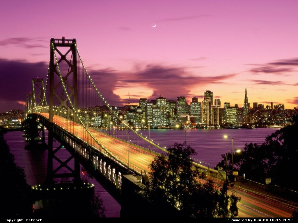 Picture by TheKnock: Not in a city California   Bay Bridge, San Francisco, California
