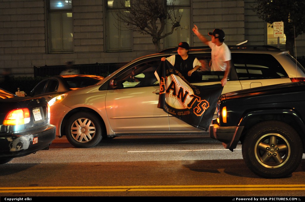 Picture by elki: San Francisco California   giants world series 2010