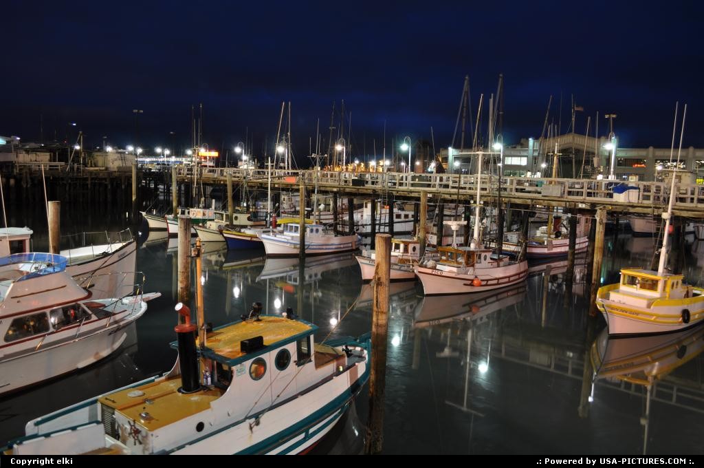 Picture by elki: San Francisco California   fishermans wharf