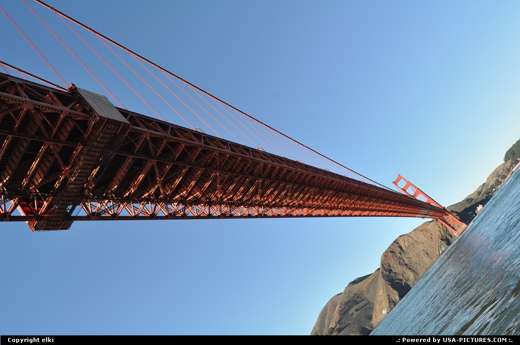 Picture by elki: San Francisco California   golden gate bridge san francisco