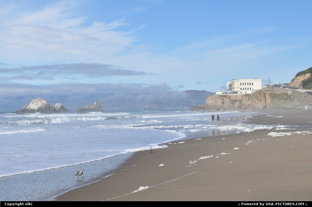 Picture by elki: San Francisco California   ocean beach, san francisco