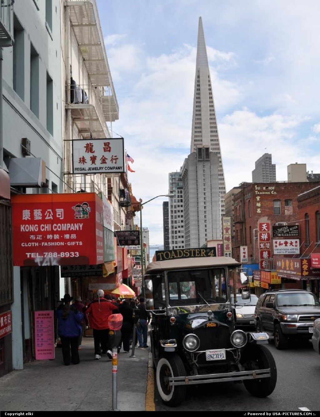 Picture by elki: San Francisco California   san francisco chinatown