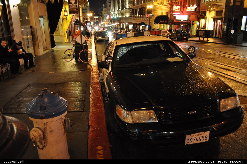 Picture by elki: San Francisco California   police car san francisco