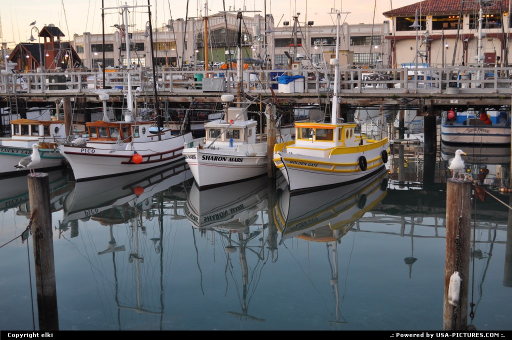 Picture by elki: San Francisco California   fishermanwharf