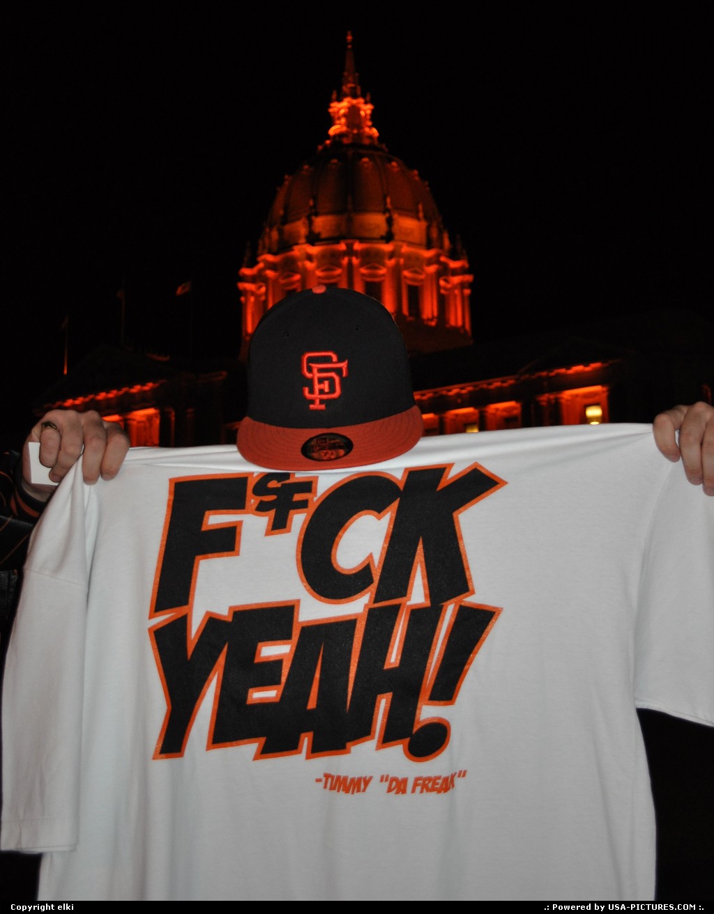 Picture by elki: San Francisco California   world series giants 2010