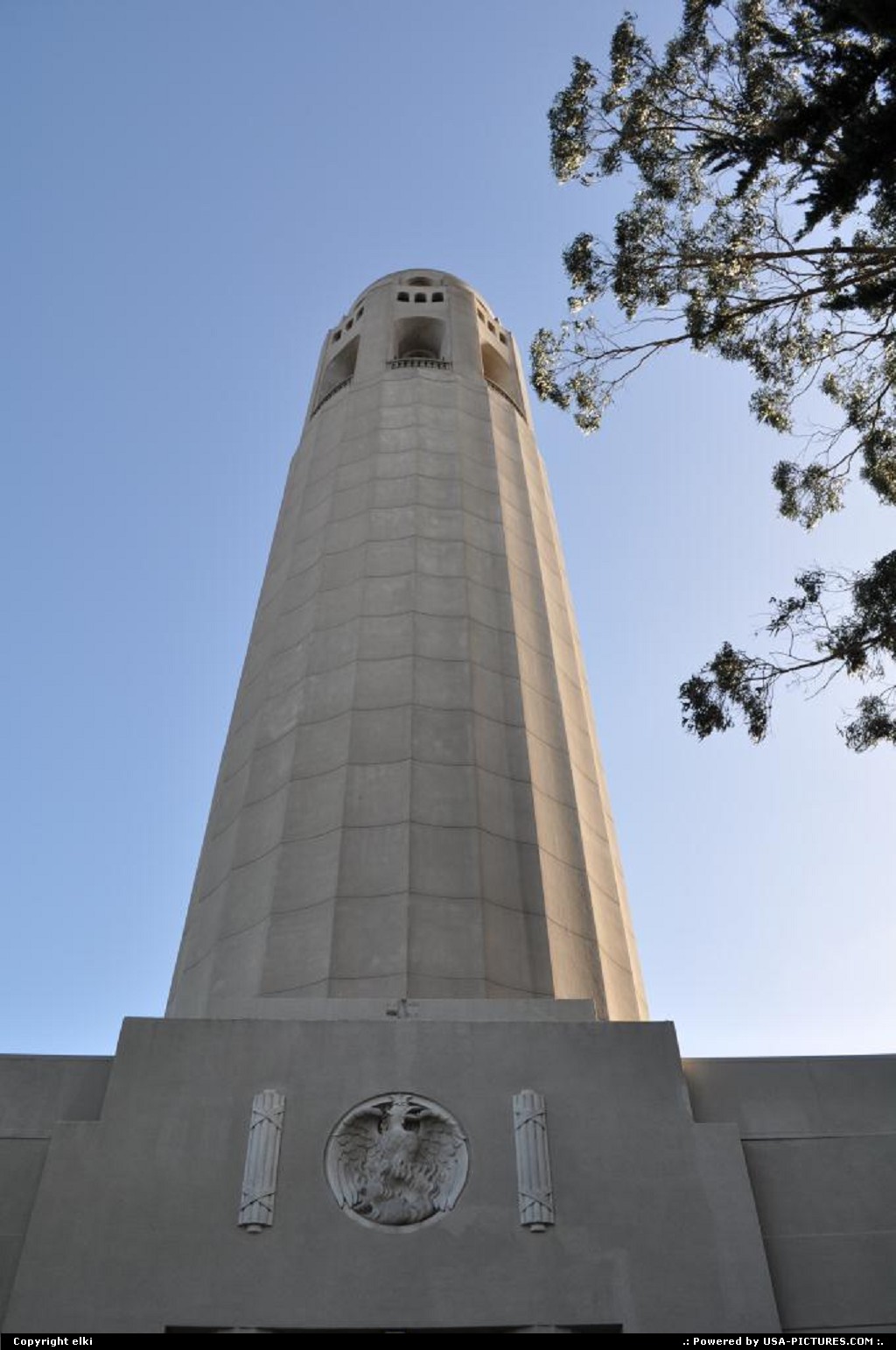 Picture by elki: San Francisco California   coit tower san francisco