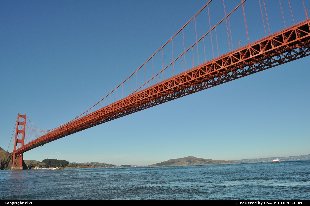 Picture by elki: San Francisco California   golden gate bridge, san francisco
