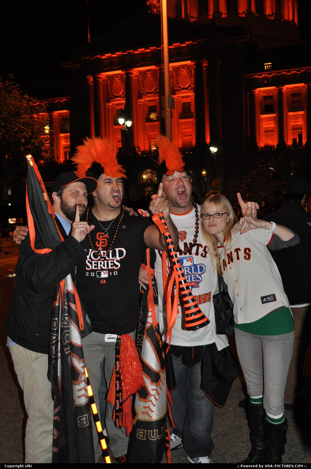 Picture by elki: San Francisco California   giants world series 2010