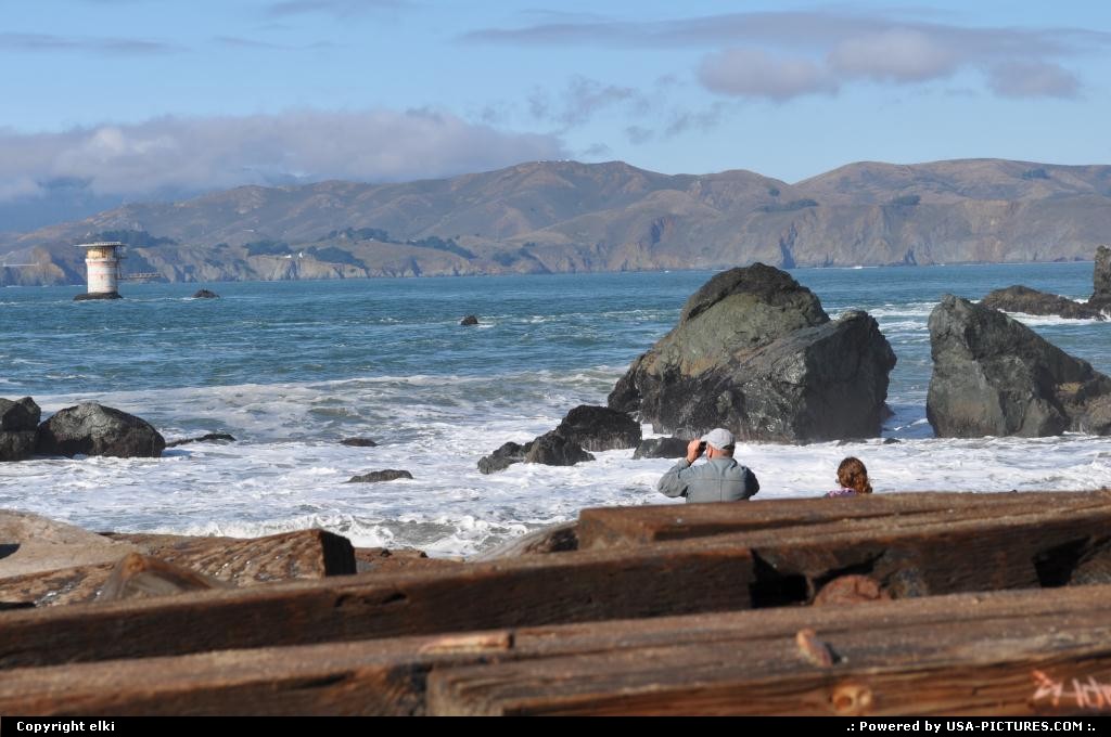 Picture by elki: San Francisco California   coastal trail, san francisco