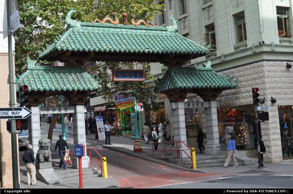 Picture by elki: San Francisco Californie   san francisco chinatown