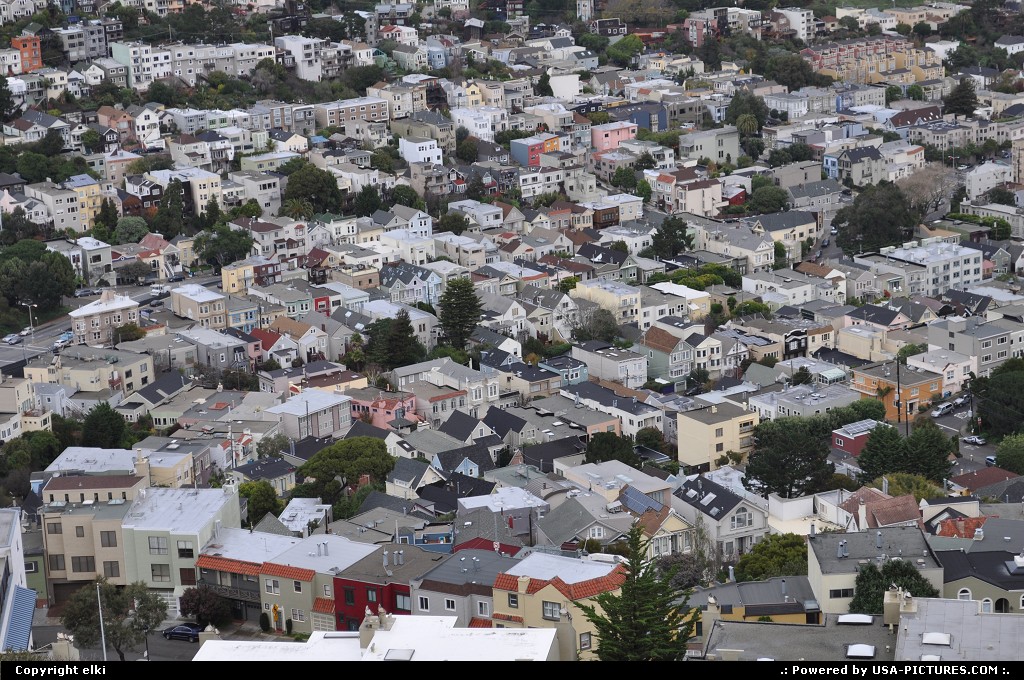 Picture by elki: San Francisco California   twin peaks
