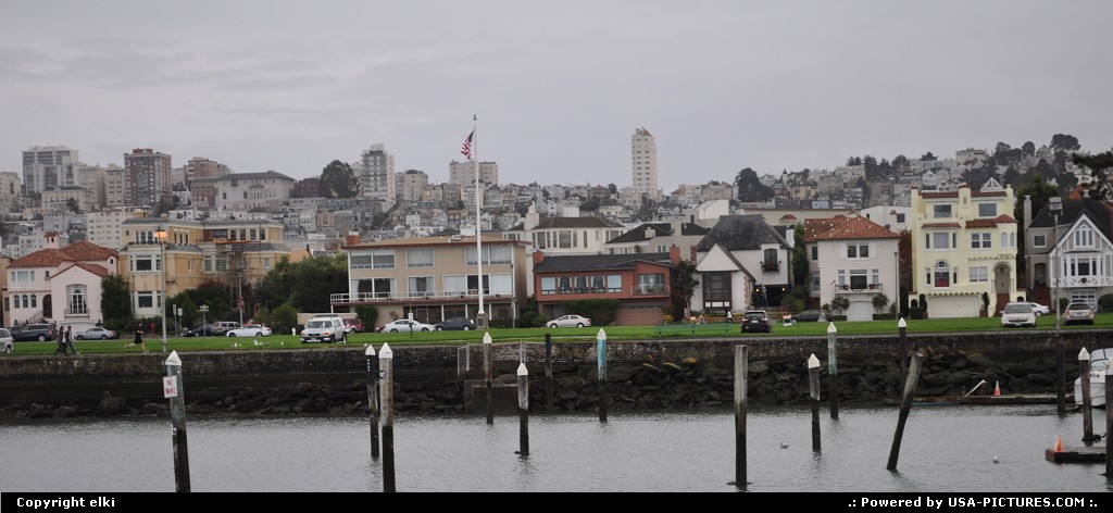 Picture by elki: San Francisco California   san francisco, christmas, marina