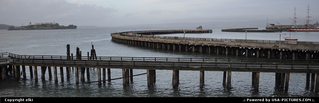 Picture by elki: San Francisco California   san francisco golden gate fishermanswharf