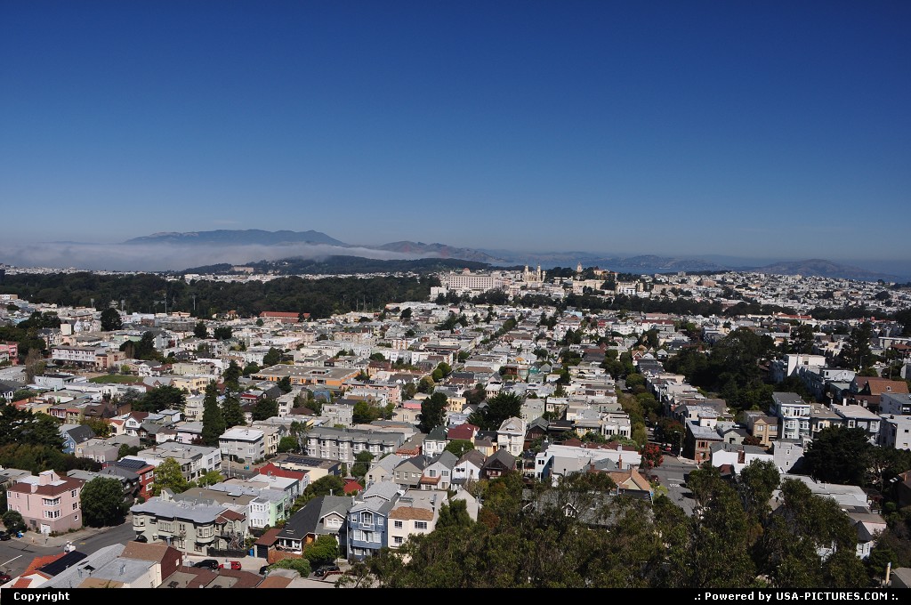 Picture by WestCoastSpirit: San Francisco California   sfo, sf, coit tower, transamerica, pier 39, golden gate bridge