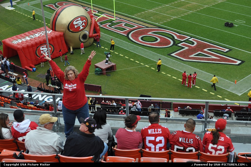 Picture by elki: San Francisco California   49ers, tailgating, san francisco