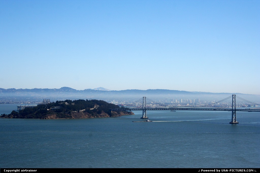 Picture by airtrainer: San Francisco California   bay bridge