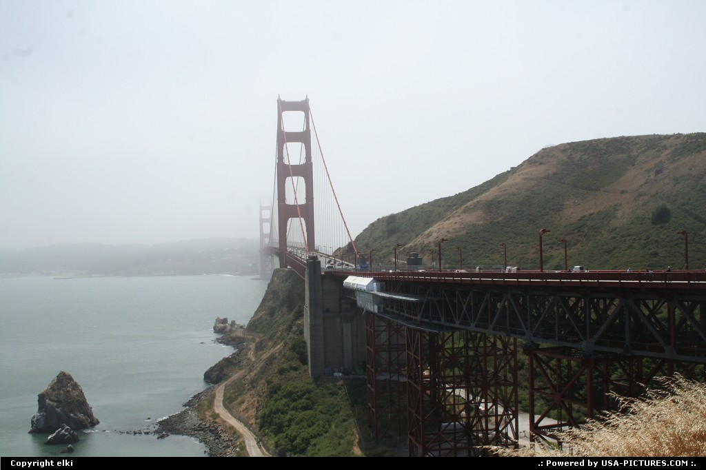 Picture by elki: San Francisco California   Golden Gate Bridge San Francisco
