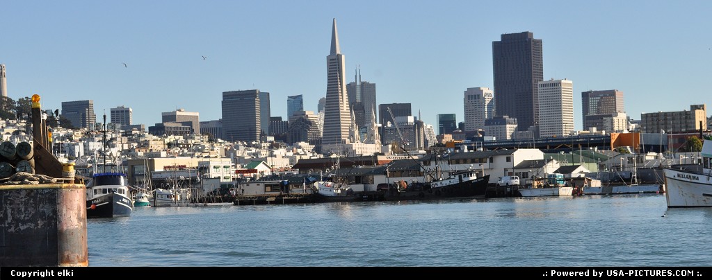 Picture by elki: San Francisco Californie   fishermanwharf