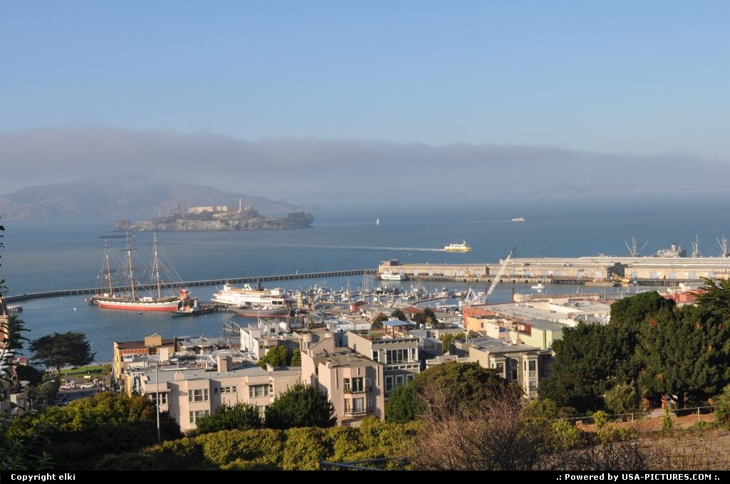 Picture by elki: San Francisco California   san fransisco california alcatraz the rock