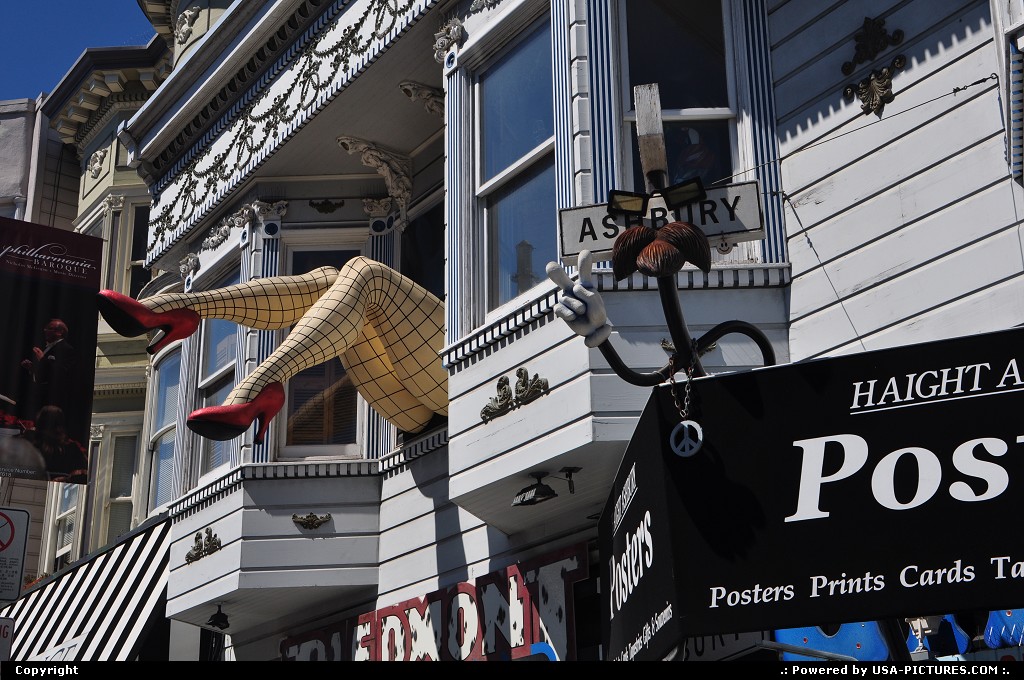 Picture by WestCoastSpirit: San Francisco Californie   ashbury castro legs boutique pantyhose 
