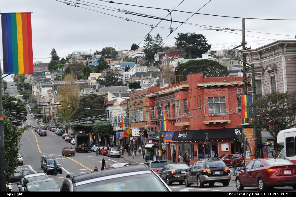 Picture by elki: San Francisco California   Castro neighborhood, San Francisco.