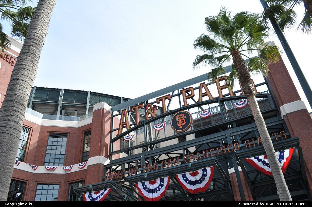 Picture by elki: San Francisco Californie   at&t stadium, at&t park, san francisco giants