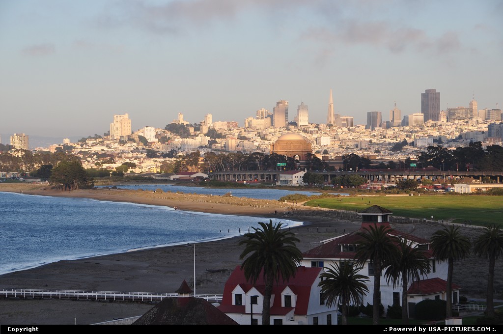 Picture by WestCoastSpirit: San Francisco California   sfo, pier 39, golden gate bridge, presidio