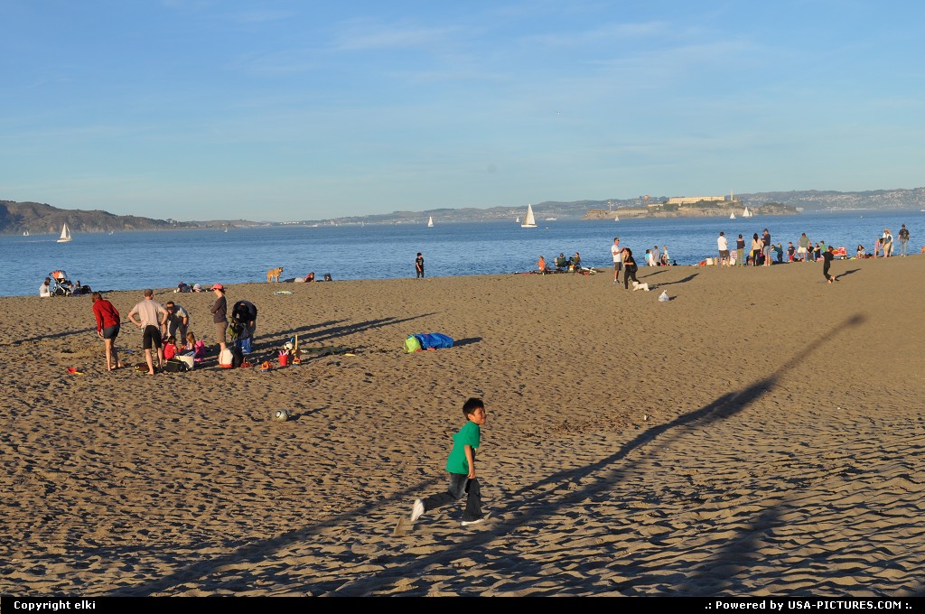 Picture by elki: San Francisco California   san francisco beach