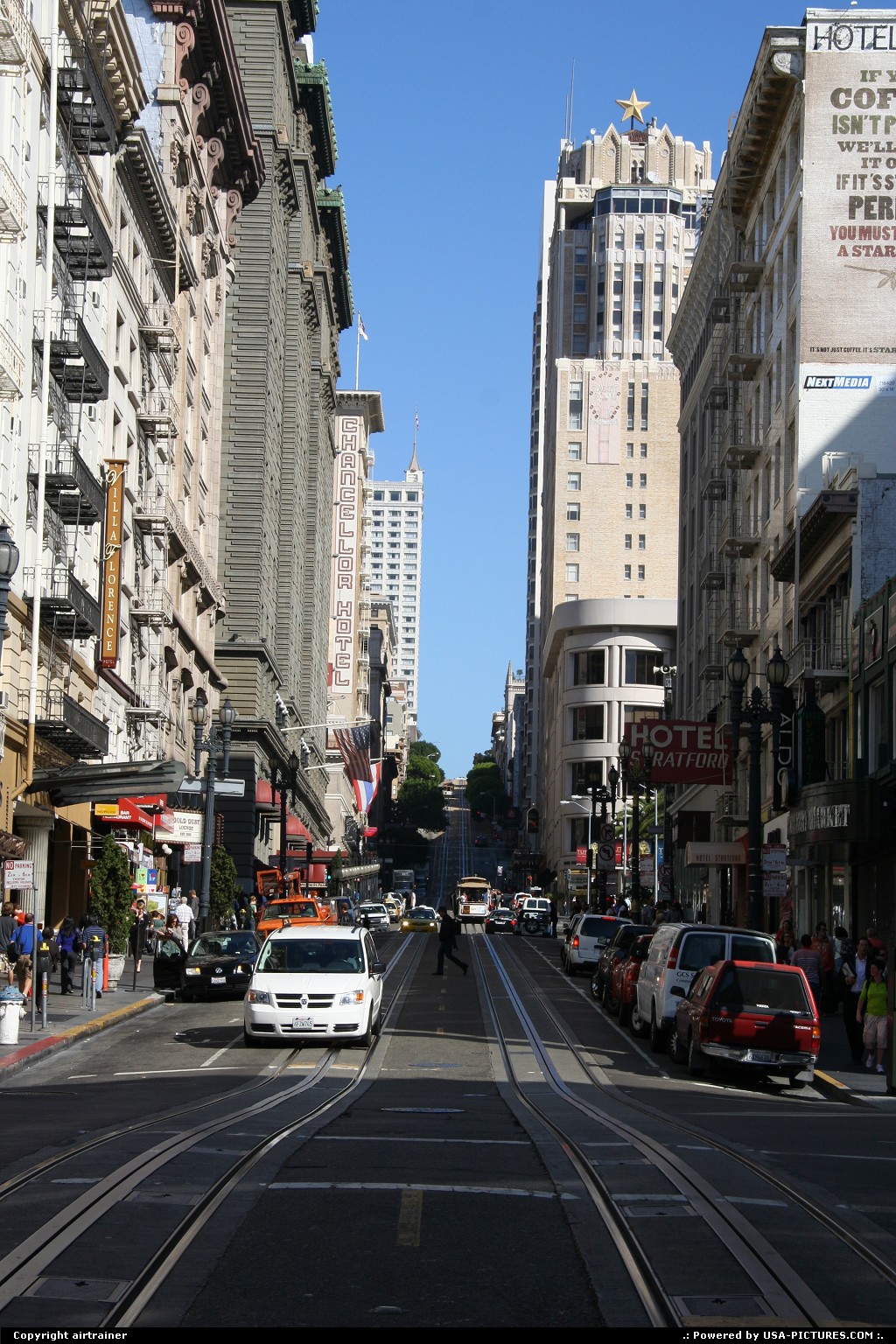 Picture by airtrainer: San Francisco California   Powell street