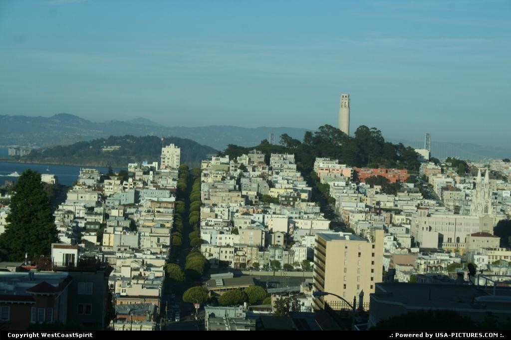 Picture by WestCoastSpirit: San Francisco Californie   SF, SFO, cable car, lombard