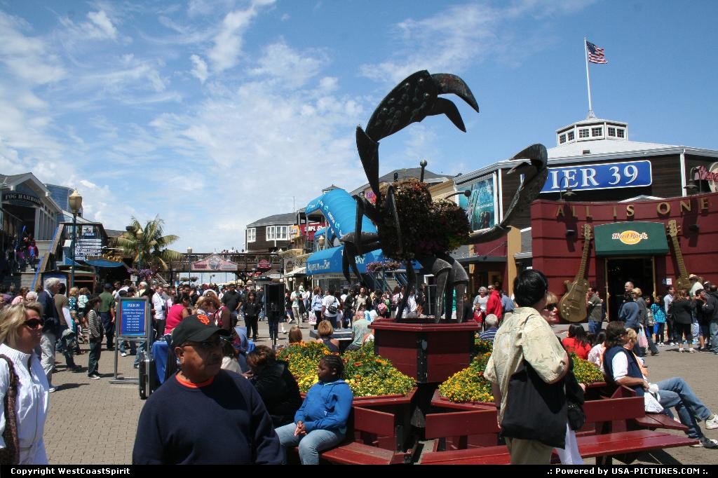 Picture by WestCoastSpirit: San Francisco Californie   pier, dock, cruise, alcatraz, shop, food