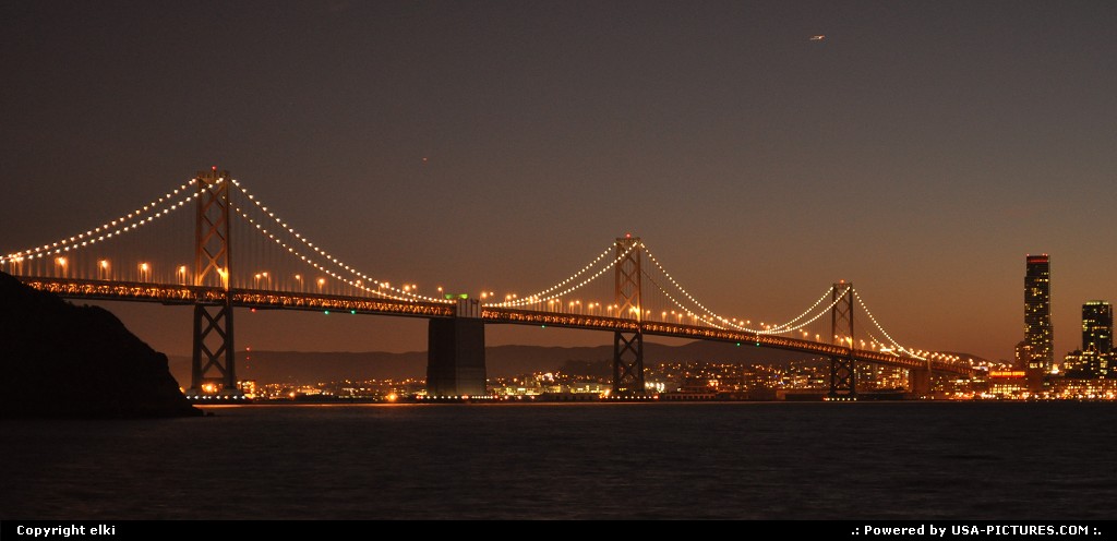 Picture by elki: San Francisco California   oakland bridge san francisco