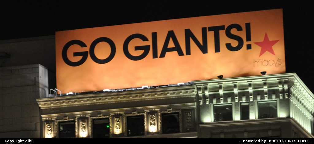 Picture by elki: San Francisco California   giants world series