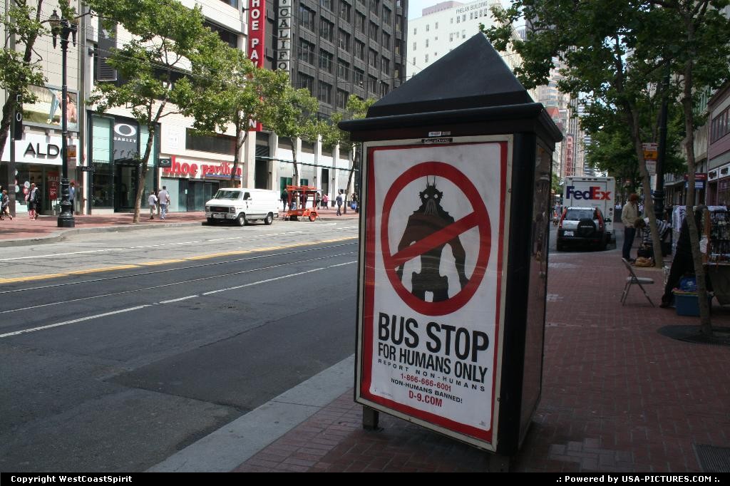 Picture by WestCoastSpirit: San Francisco California   street car, bus, coach, SF