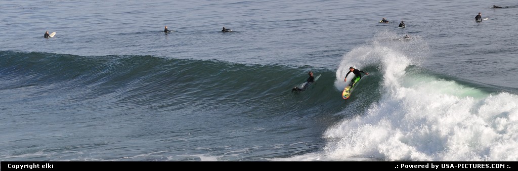 Picture by elki: Santa Cruz California   santa cruz surf