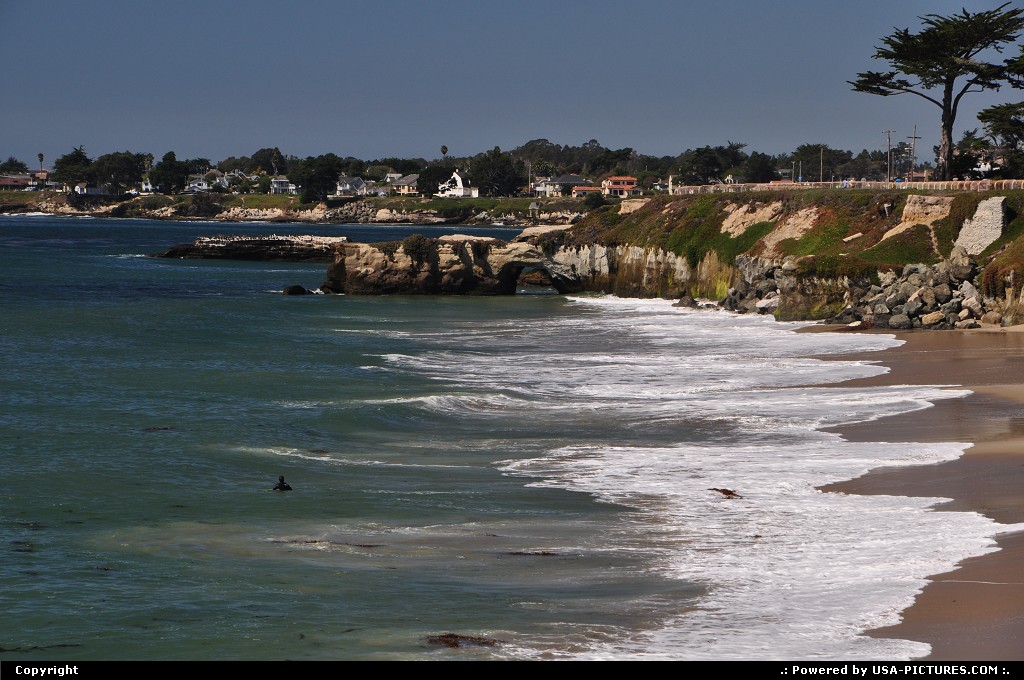 Picture by WestCoastSpirit: Santa Cruz California   sea, beach, california