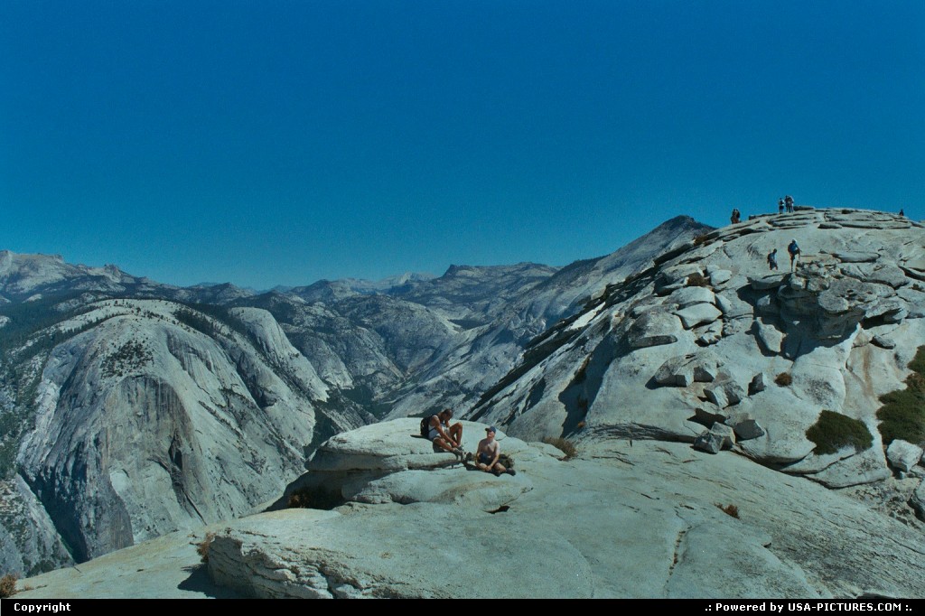 Picture by WestCoastSpirit:  California Yosemite Half Dome nps, yosemite, half dome, extreme hike, trail