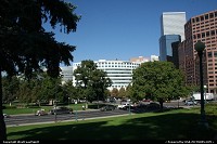 Photo by WestCoastSpirit | Denver  mall, civic center, capitol, skyline, park