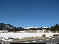 Colorado, Rocky Mountain National Park looking north