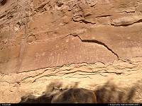 Mesa Verde, , CO, The petroglyphs, down the trail starting from Spruce House dwelling, near the museum