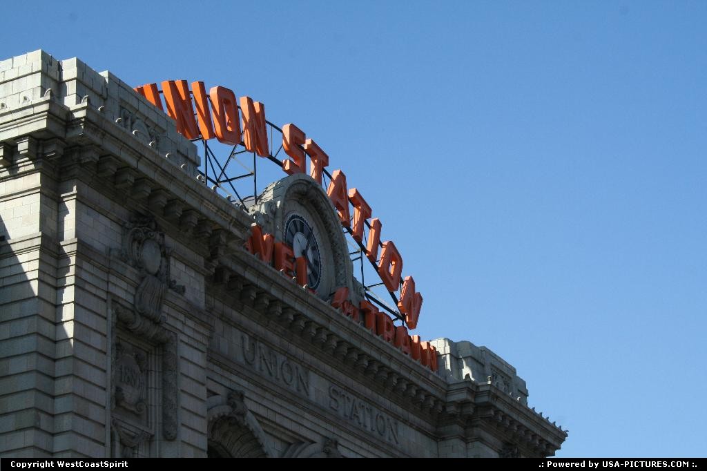 Picture by WestCoastSpirit: Denver Colorado   amtrak, train station, travel